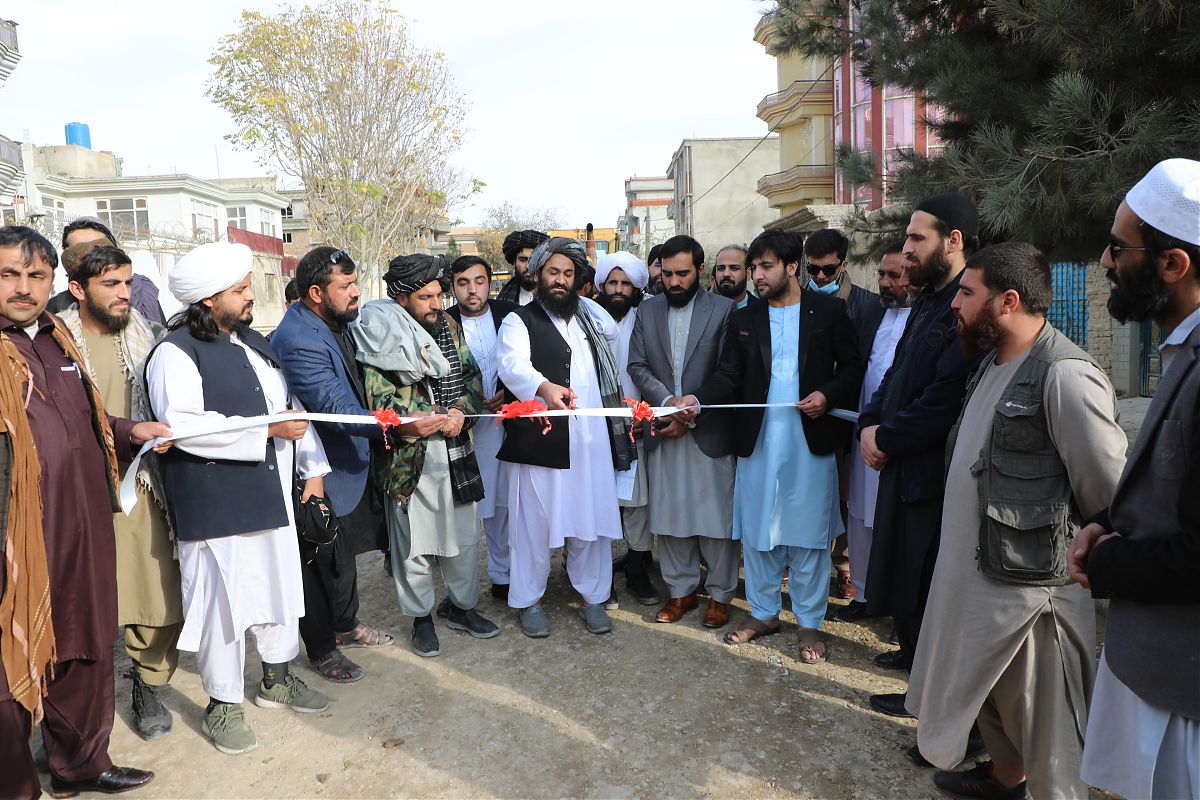 Kabul Municipality شاروالی کابل کار ساخت بیش از پانزده کیلومتر سرک